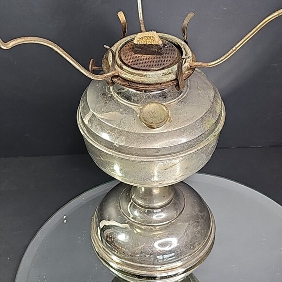 Vintage Oil Lamp Untested, No Chimney/Glass With Burner 682 - Picture 16 of 16
